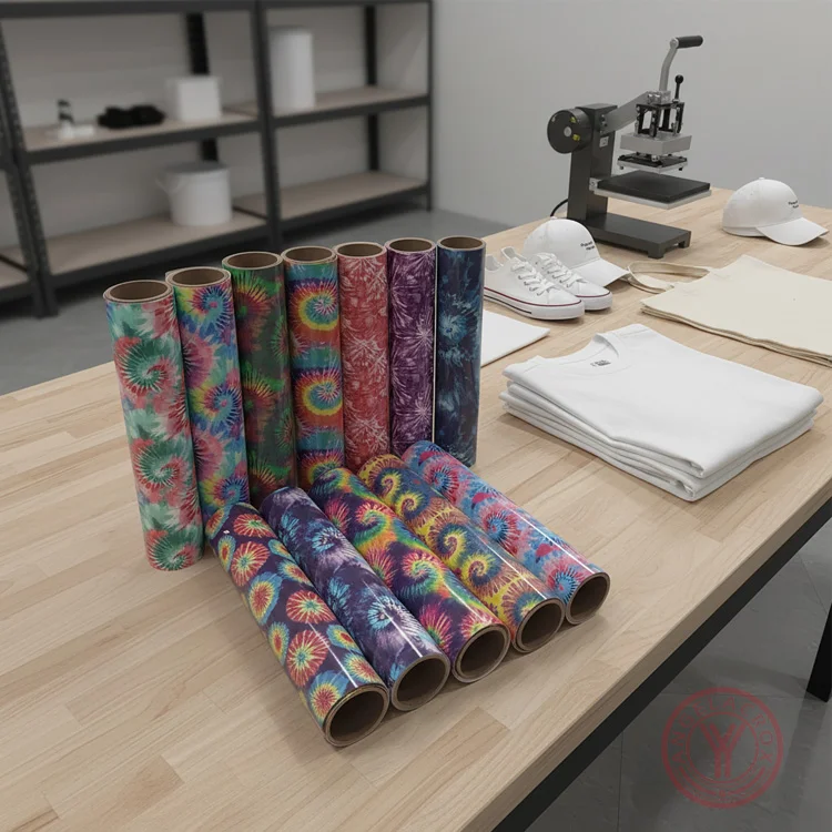 Multi Colored TPU Heat Transfer Vinyl