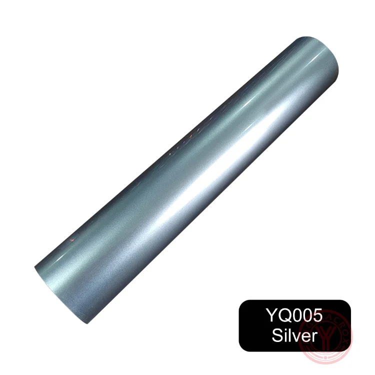 silver PU HTV Vinyl