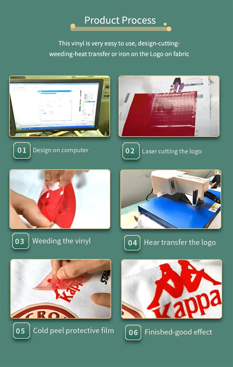 how to use flock vinyl heat transfer