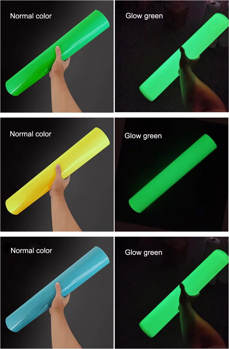 Normal color VS Glow color