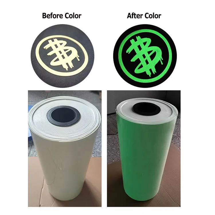 glow in the dark vinyl heat transfer 