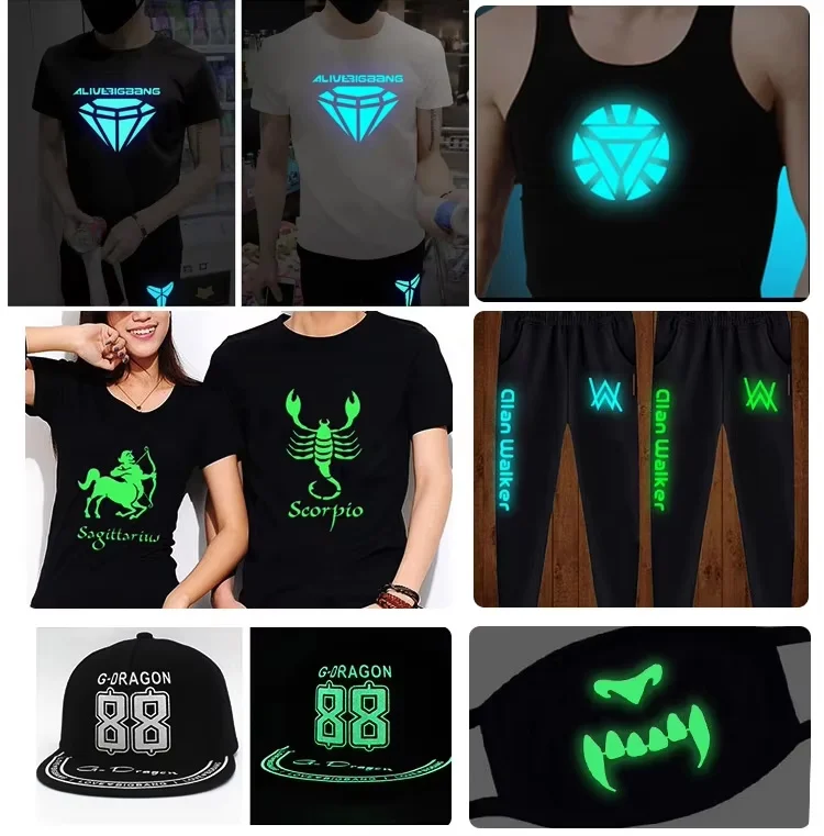 china glow in the dark heat transfer vinyl