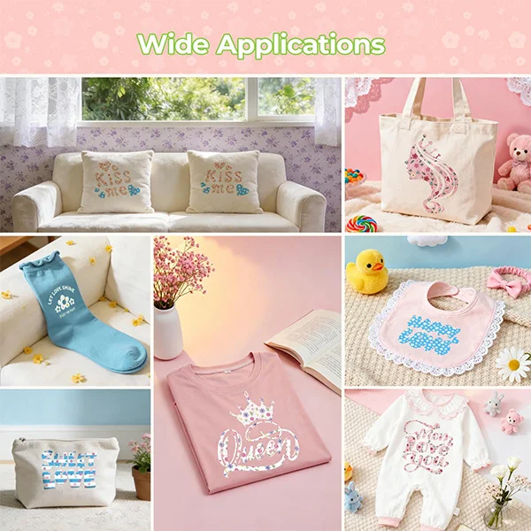 Applications of Pattern Heat Transfer Vinyl