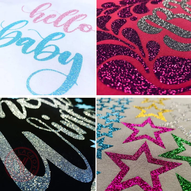 Glitter HTV vinyl Effects