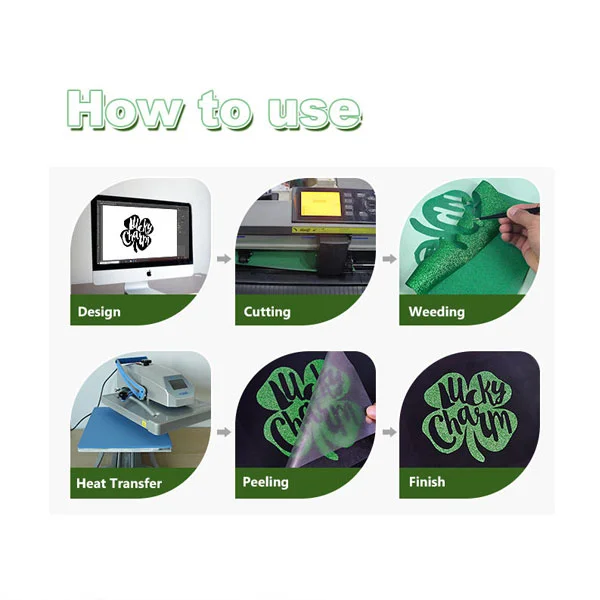 How to Use Glitter Heat Transfer Vinyl