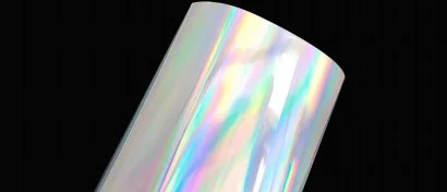 0.12mm/0.5mm Hologram silver TPU