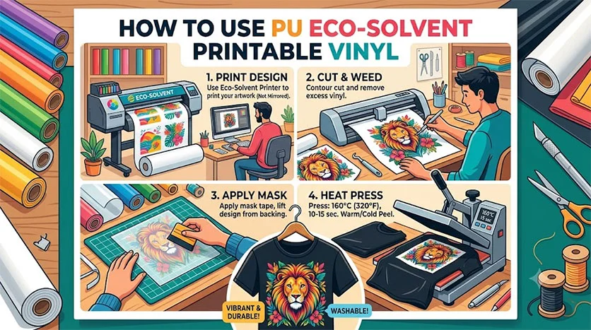 UV Printable vinyl