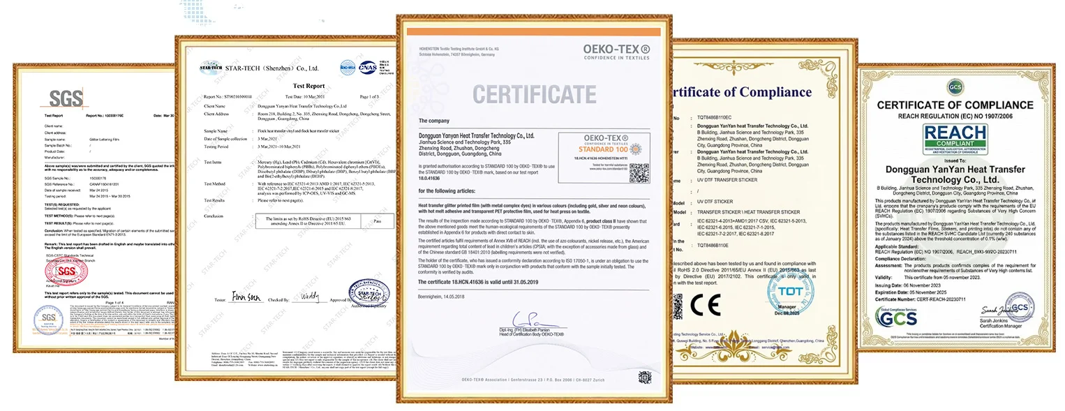 Certifications