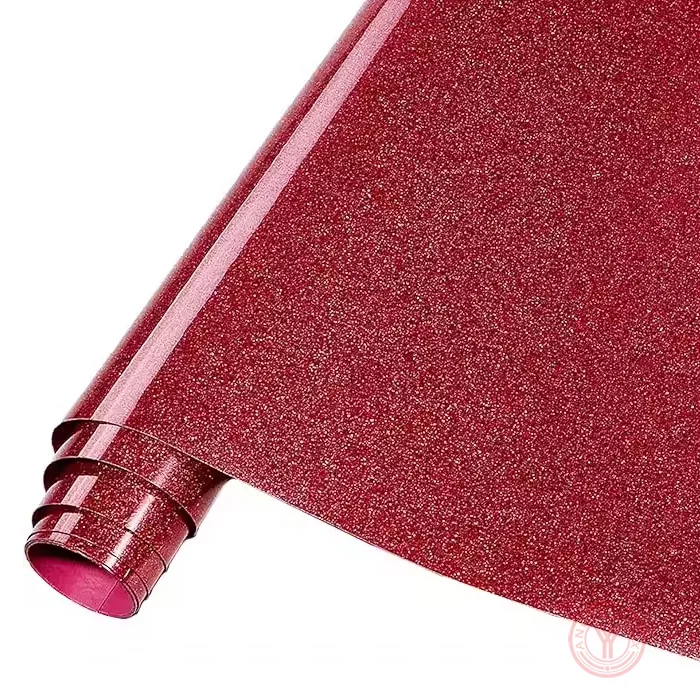 Red Glitter Heat Transfer Vinyl