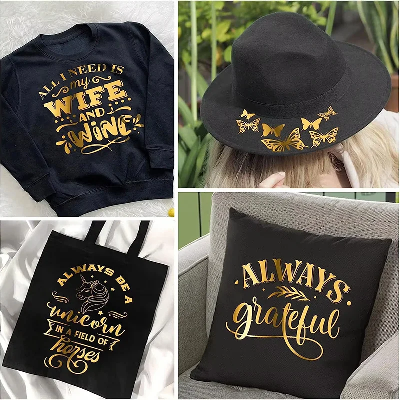 gold metallic htv user for