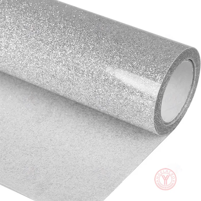 Silver Glitter HTV
