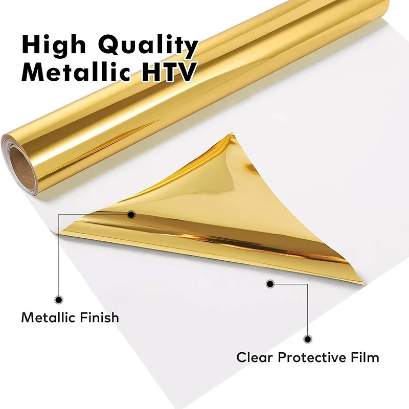 heat transfer vinyl metallic gold