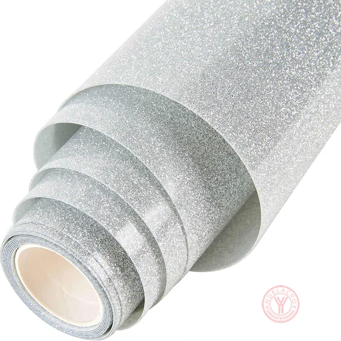 Silver Glitter HTV