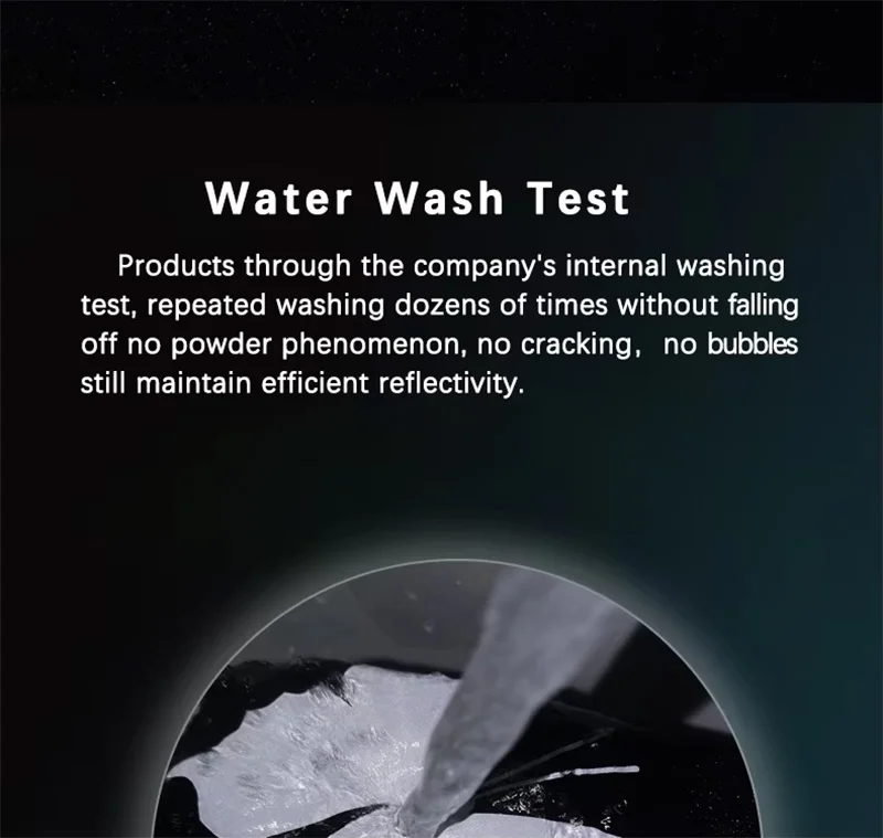 Water Wash Test