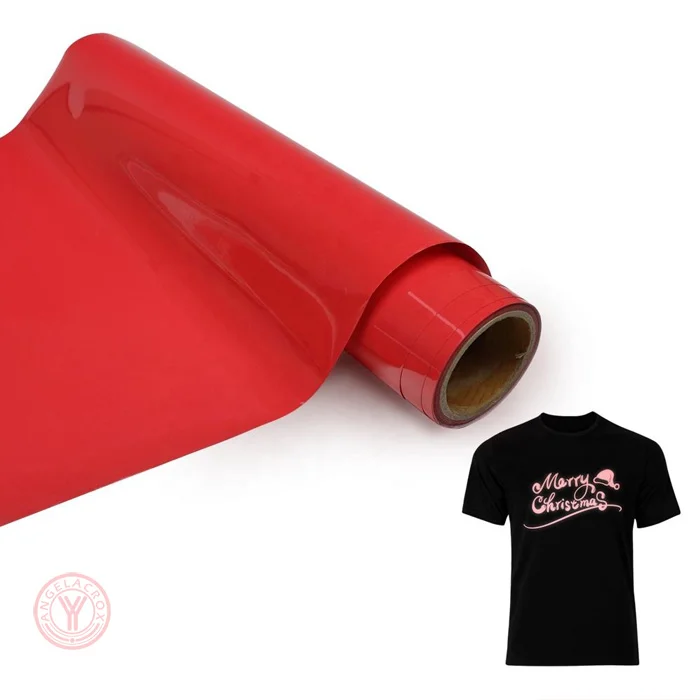 Red reflective Heat Transfer Vinyl HTV