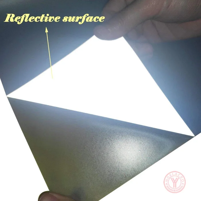 Silver reflective HTV Vinyl