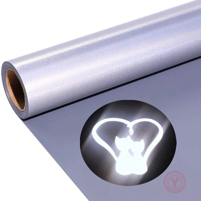 Silver reflective Heat Transfer Vinyl