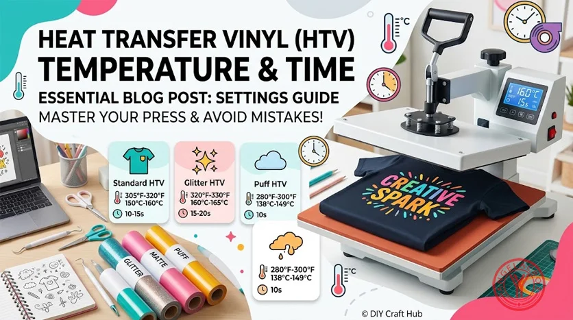 Heat Transfer Vinyl Temperature and Time