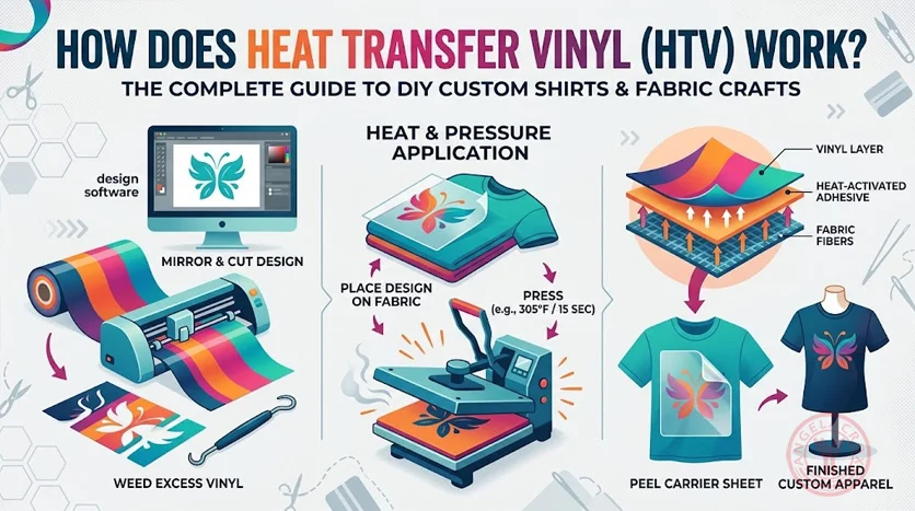 How Does Heat Transfer Vinyl Work