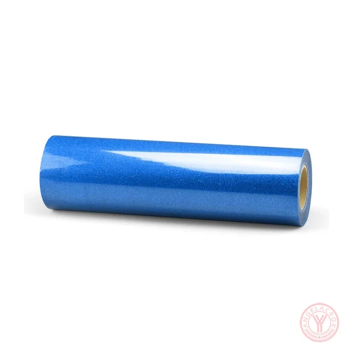 royal blue htv glitter