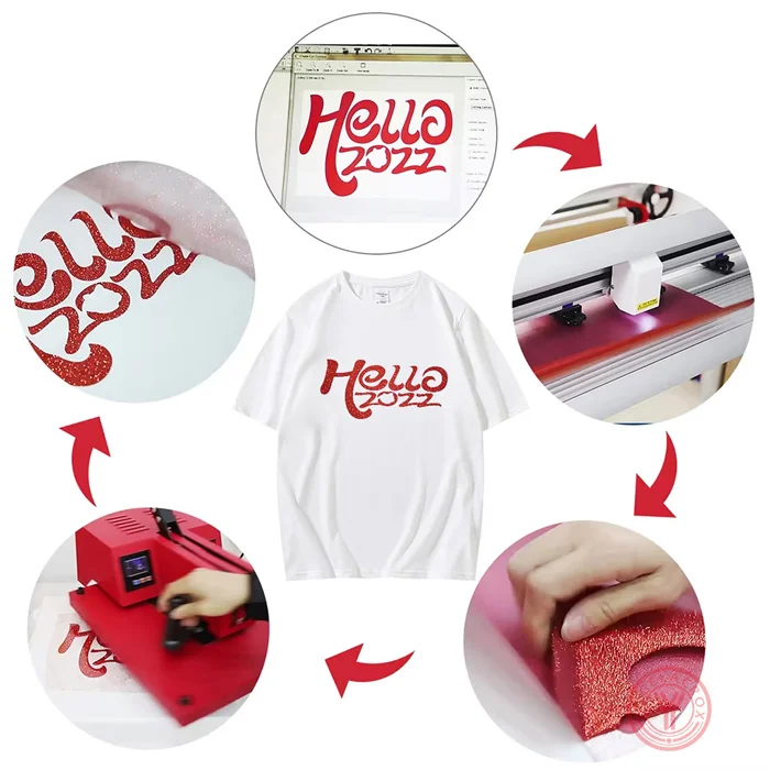 How to Apply Glitter Heat Transfer Vinyl