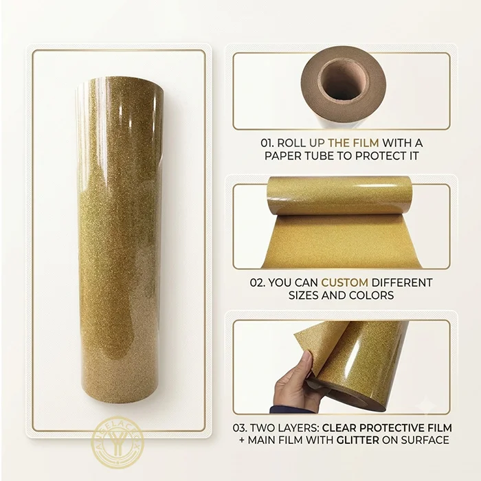 glitter vinyl heat transfer