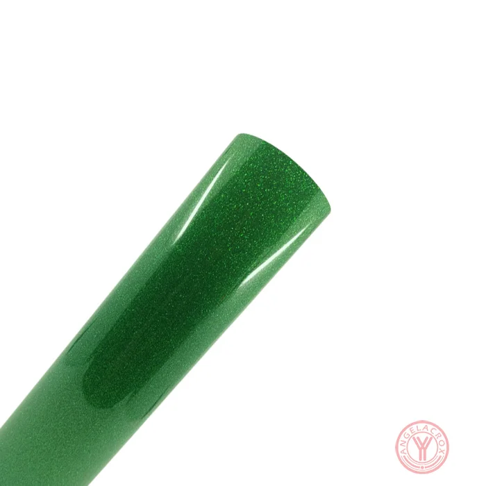 kelly green glitter heat transfer vinyl