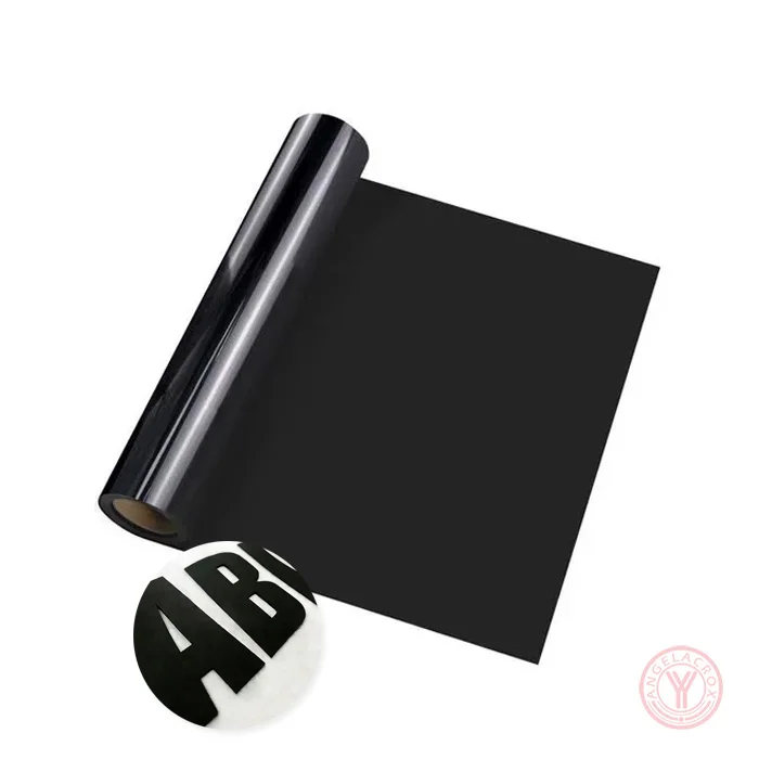 black Silicone heat transfer vinyl