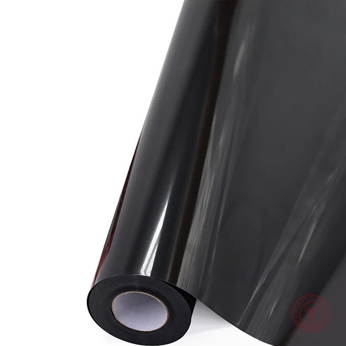 black matte heat transfer vinyl roll