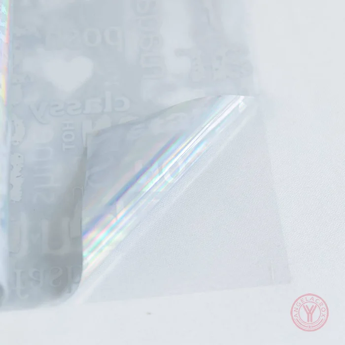 holographic silver HTV