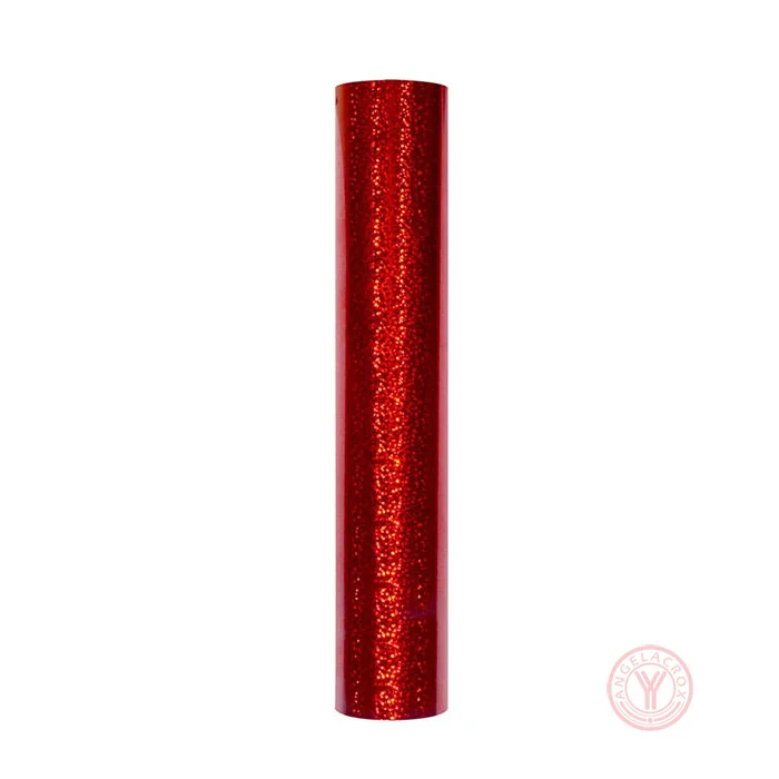 red holographic HTV Package