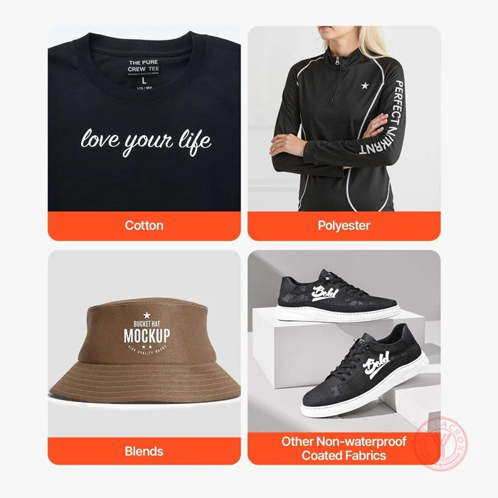 Applications of matte white heat transfer vinyl
