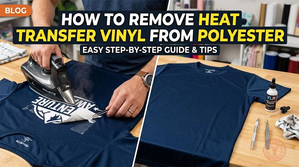 how to remove heat transfer vinyl from polyester,polyester heat transfer vinyl
