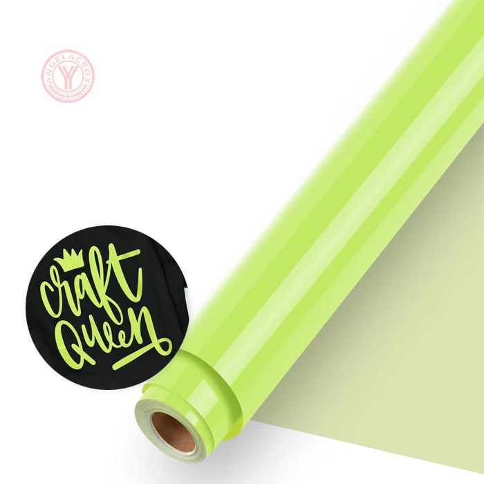 lime green HTV vinyl