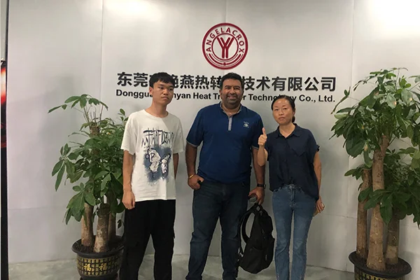 YanYan heat transfer materials client