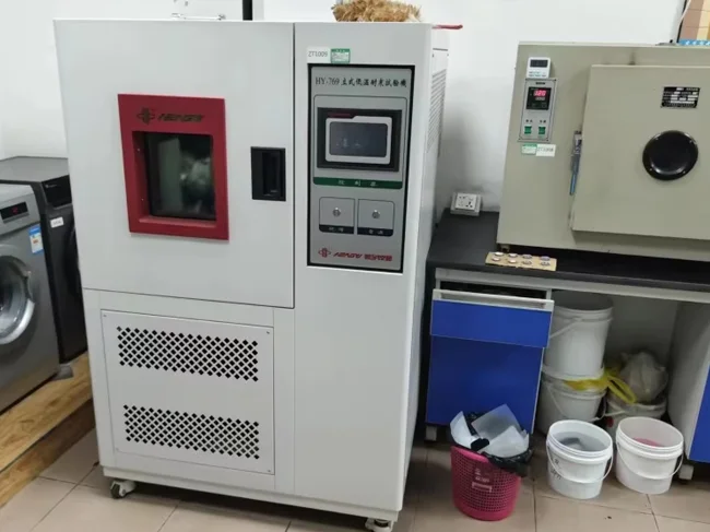 YanYan Heat Transfer Materials Supplier and Wholesaler Testing Workshop